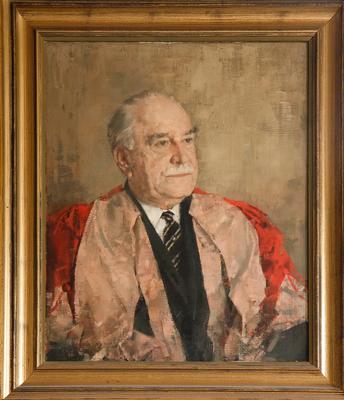 Painting of Norrish, Ronald George Wreyford (84)