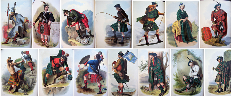 Image for the news item 'The Clans of the Scottish Highlands (1845)' on 22 Sep 2021