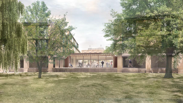 The Emma Hub - view from Chapman's Garden